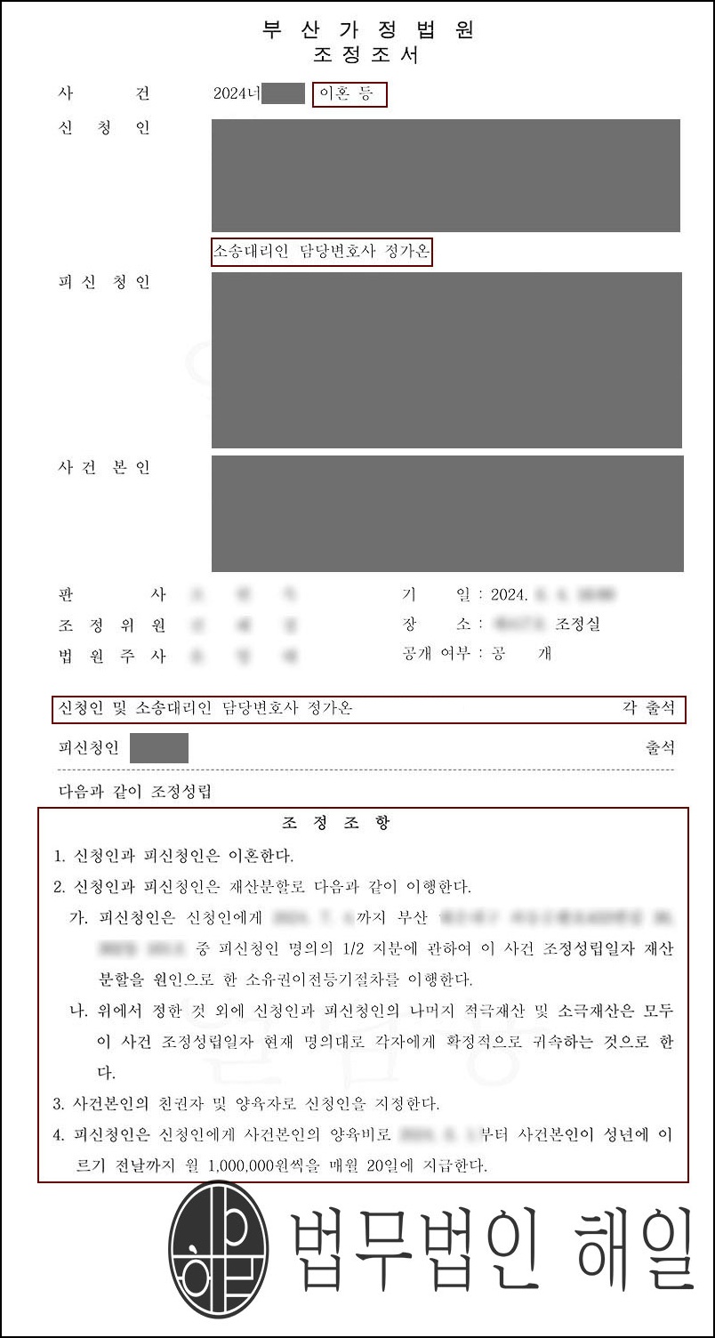 [조정이혼]작완부산조정이혼변호사 수감중인 배우자와의 조정이혼 조력성공사례! 복사.jpg